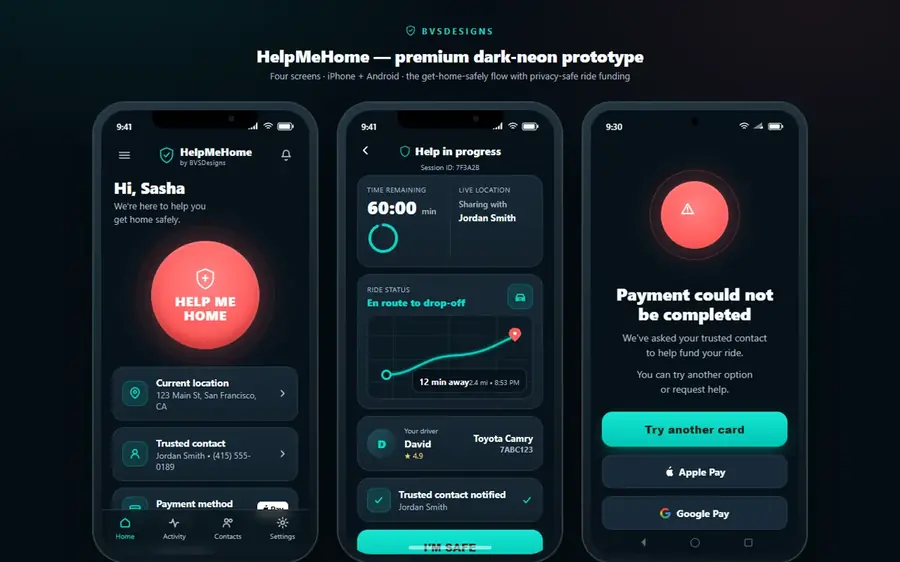 Screenshot of Help Me Home